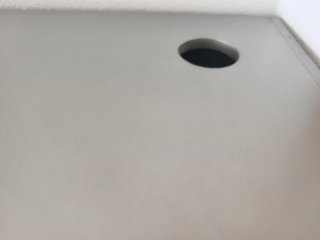 Mueble Acuario 90 x 50 x 80cm. Acabado en Plata.