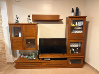 Mueble de salón madera