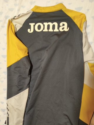 Sudadera Entrenamiento Villarreal Joma Gris/Amaril