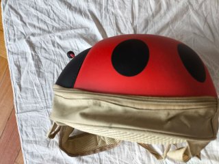 Mochila infantil mariquita