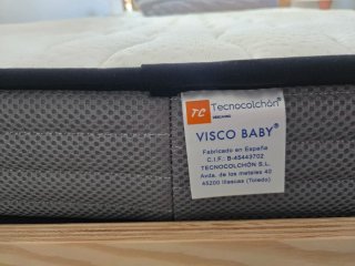 Cama Montessori Madera + Colchón