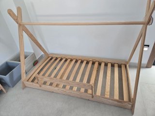 Cama Montessori Madera + Colchón