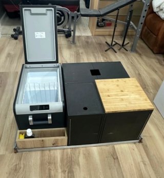 Mueble camper VW California Calibox extraïble