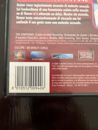 Due VHS The Simpson