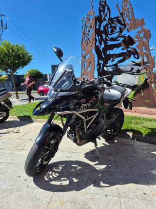 Zontes T350 Adventure Negra y Plata
