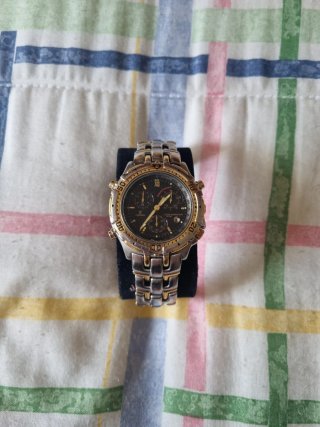 Reloj Festina Cronógrafo con Alarma Dorado/Platead