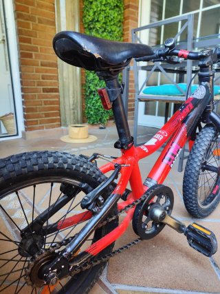 Bicicleta infantil niño Commencal Ramones 16