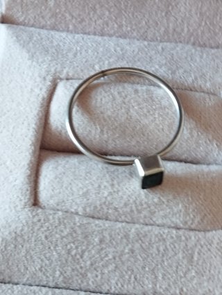 Anillo Plata Ley Esmeralda Brasil