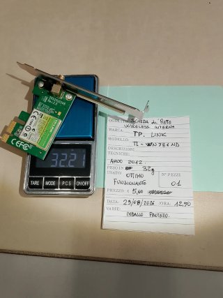 TP-LINK Scheda Rete Wireless PCI Express