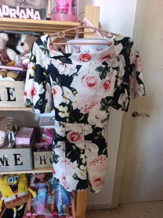 Mono corto floral