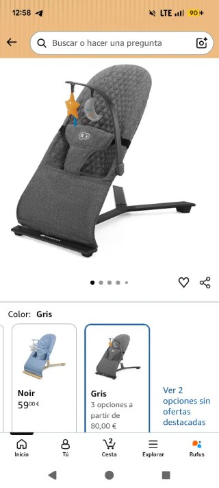 Hamaca bebé Kinderkraft MIMI