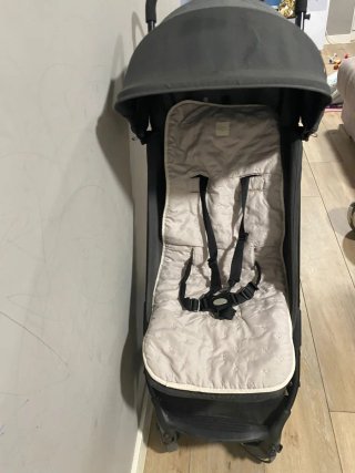 Carrito de paseo gris