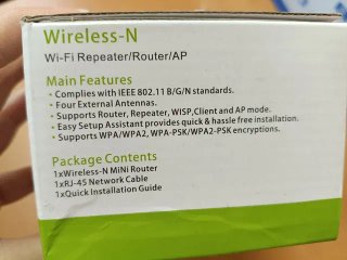 Repetidor WiFi PIX-LINK WR09 4 Antenas Nuevo