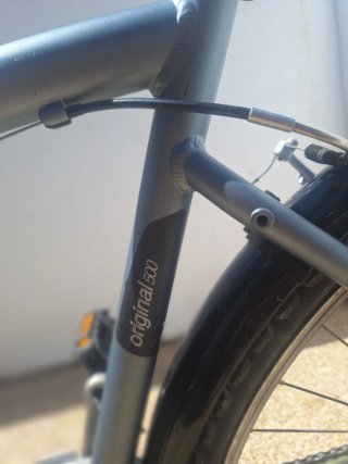 Bicicleta B'TWIN gris