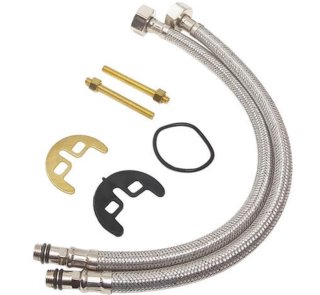 2 RUBINETTI MISCELATORE LAVABO + RUBINETTO BIDET