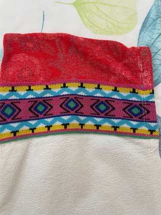 Zara Trafaluc Top Verano Escote Pico Talla S