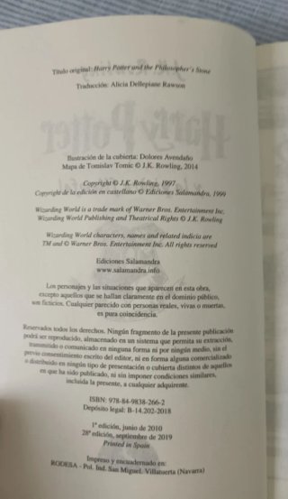 Harry Potter y la piedra filosofal