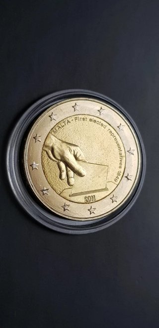 2€ Malta 2011 Primi Rappresentanti Eletti FDC
