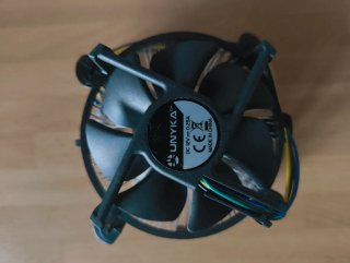 UNYKA CPU Cooler Compatible con Intel