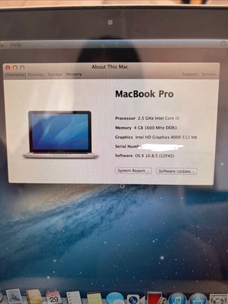 MacBook Pro 13" 2010 Argento