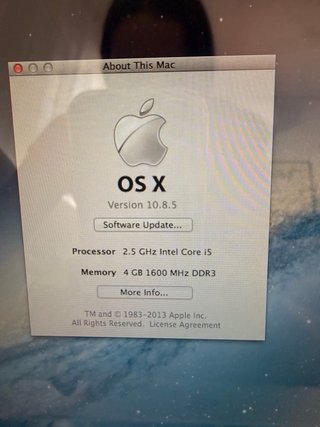 MacBook Pro 13" 2010 Argento