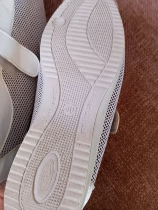 Zapatos Muro Gris y Blanco