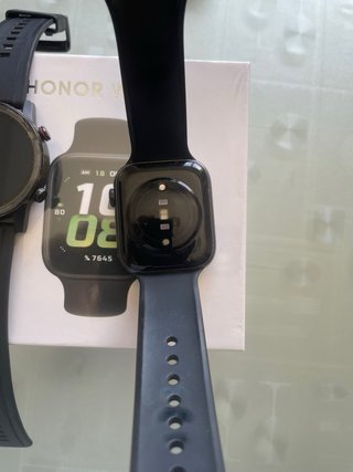 Honor Watch 5 y Watch 2 Negro