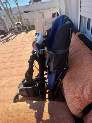 Mochila porta bebé camping senderismo