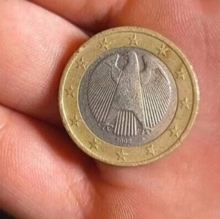 Moneda 1 Euro Alemania 2002