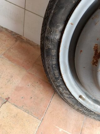 Rueda de repuesto temporal 80 km/h