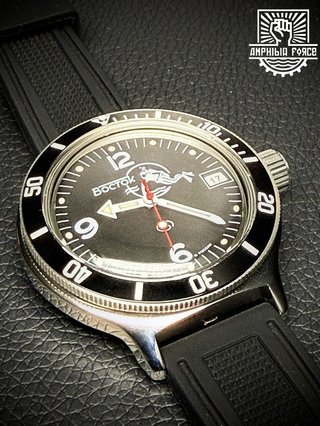 Vostok Amphibia 420634 Ceramic Scuba Dude - Nuevo!
