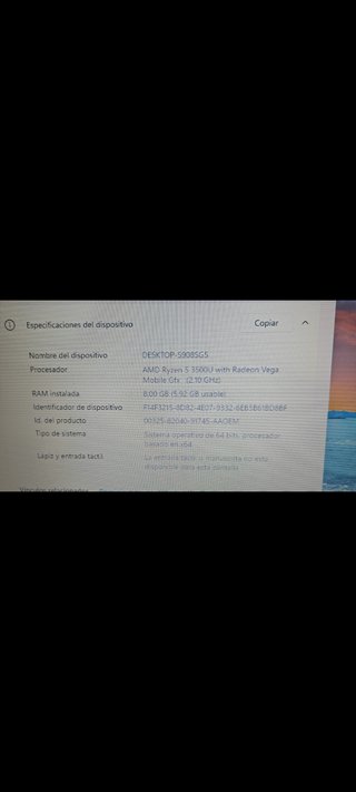 Portatile HP Ryzen 5 Bianco