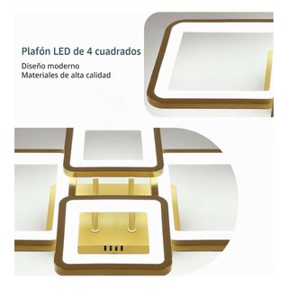 Lámpara Techo LED Cuadrada