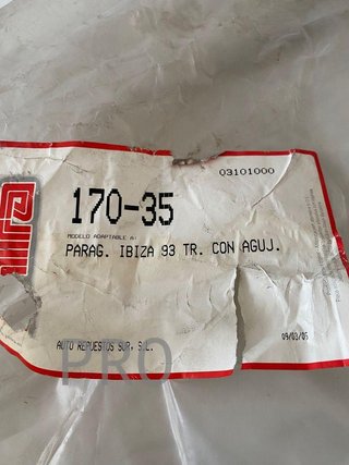 Paragolpes trasero Seat Ibiza 6K nuevo