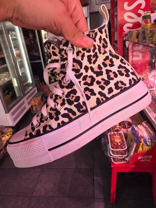 Converse Mujer Talla 37 Animal Print