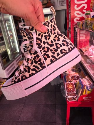 Converse Mujer Talla 37 Animal Print