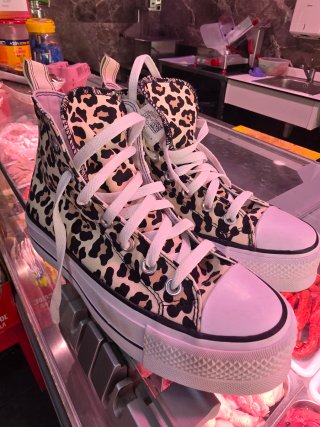 Converse Mujer Talla 37 Animal Print