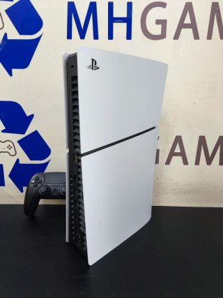 PS5 Slim Versión Disco Blanca 1 Año Garantía