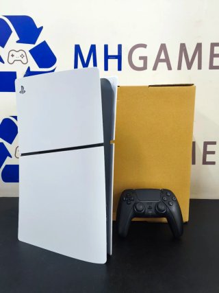 PS5 Slim Versión Disco Blanca 1 Año Garantía