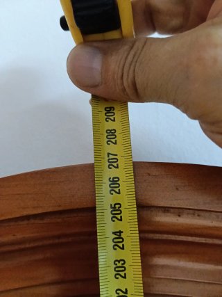 Recibidor madera espejo zapatero estantes