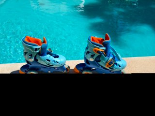 Patines Oxelo Niños Talla 26-28 Rosa