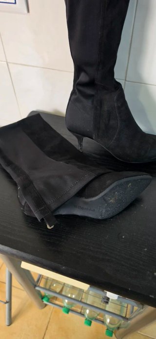 Botas altas negras