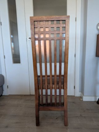 4 Sedie in Legno Teak Marrone