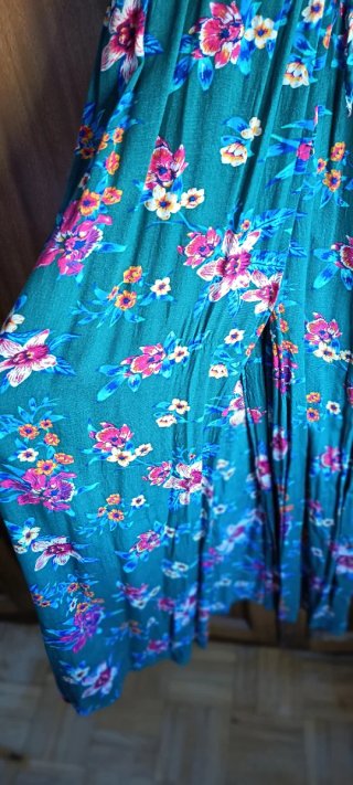 Vestido largo Sfera floral Talla S