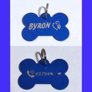 Placa para mascota personalizada