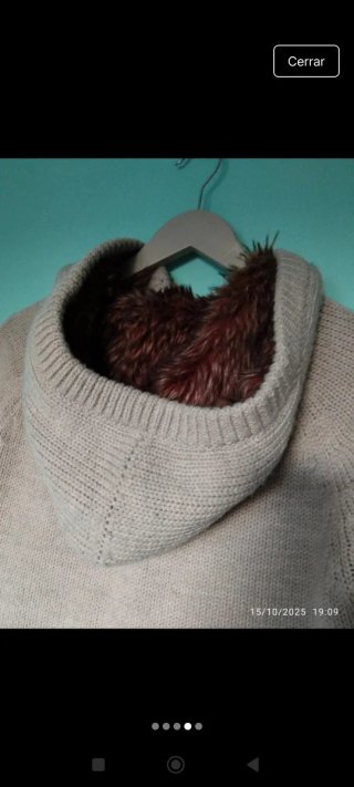 Cazadora punto Bershka Talla S