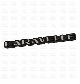 VW VOLKSWAGEN CARAVELLE MK2 EMBLEMA [C, CL, GL]