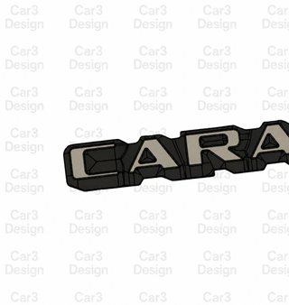 VW VOLKSWAGEN CARAVELLE MK2 EMBLEMA [C, CL, GL]