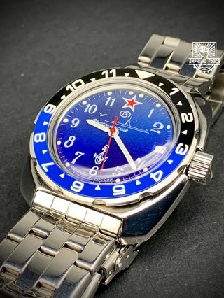 Vostok Amphibia 710289 Blue Submarine a estrenar