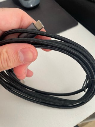 Cable USB-B a USB-C Negro